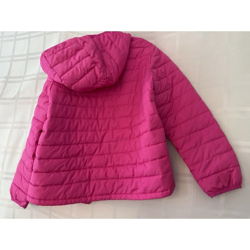 Girl's Large GAP Pink Puffer Jacket